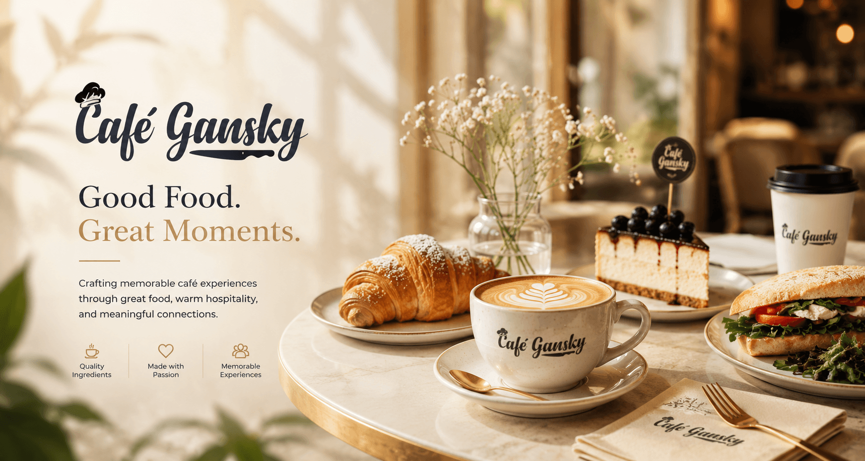 Cafe Gansky banner